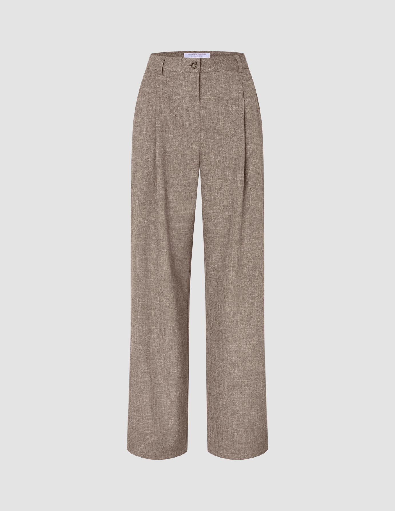 Women Rhea Pants Golden Beige Melange